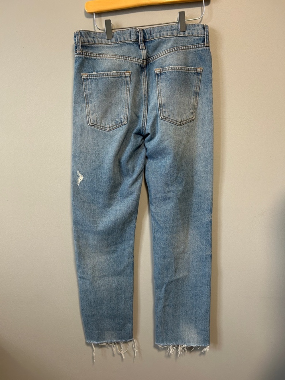Free People We The Free Vixen Raw Hem High Rise Cigarette Jean - Picture 4 of 12